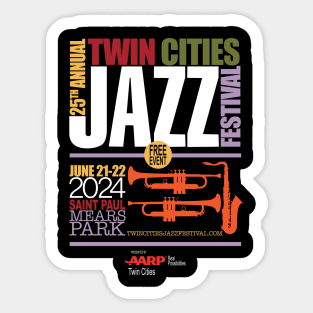 Twin Cities Jazz Festival Sticker